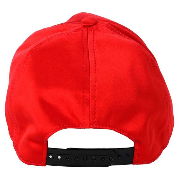 Miu Miu Logo Patch Baseball Cap in Red Canvas - Picture 10 of 12